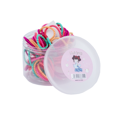 Set 100 bucati elastic mic de par culori diverse
